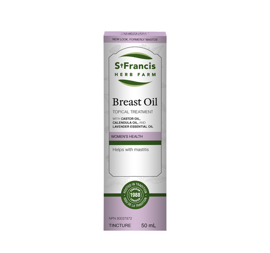 St. Francis Herb Farm Breast Oil 50ml