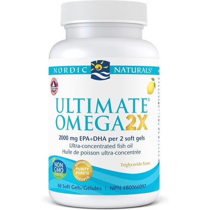 Nordic Naturals Ultimate Omega 2X 60 soft gels