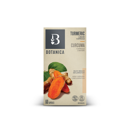 Botanica Turmeric Liquid 60 Capsules