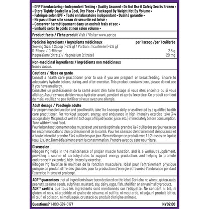 AOR Ribogen Mg Powder 263g