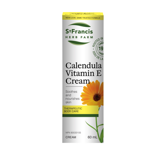 St. Francis Herb Farm Calendula Vitamin E Cream 60ml