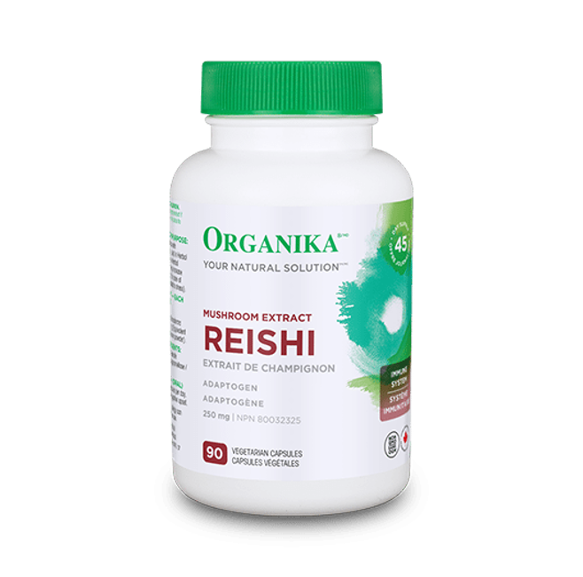 Organika Mushroom Extract - Reishi 250mg 90 Caps