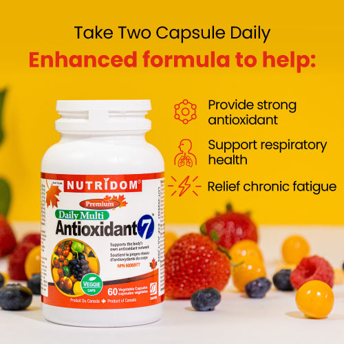 Nutridom Multi-Antioxidant 7, 60 Veggie Capsules