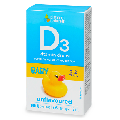 Platinum Naturals Vitamin D3 Drops for Babies 15ml