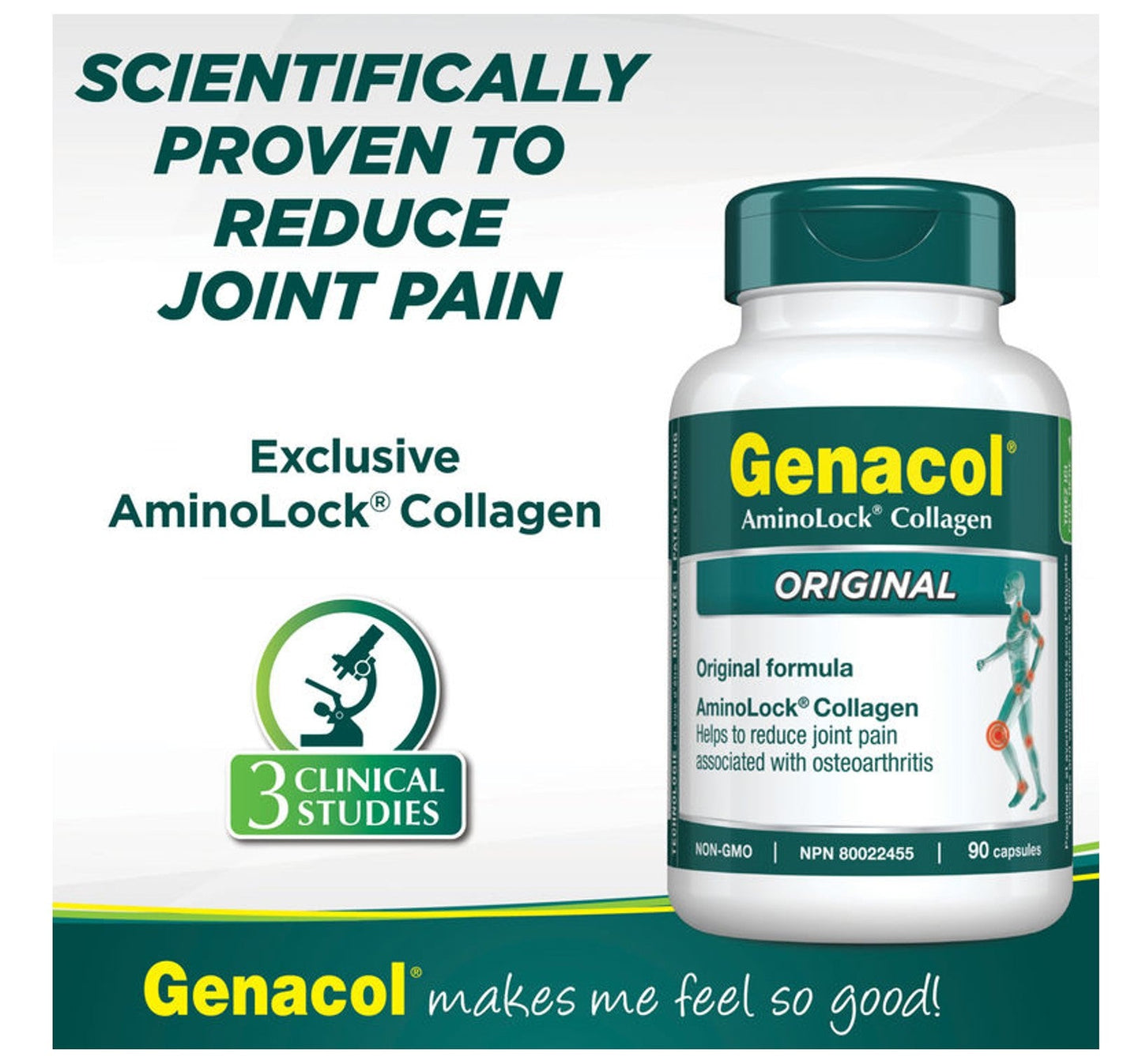 Genacol Original Formula AminoLock Collagen 90 Caps