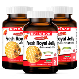 Nutridom Fresh Royal Jelly, 8.8 fl oz (250 g) - 3 PACK