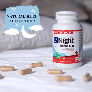 Nutridom EZ Night, Natural Sleep Aid, 60 Veggie Capsules