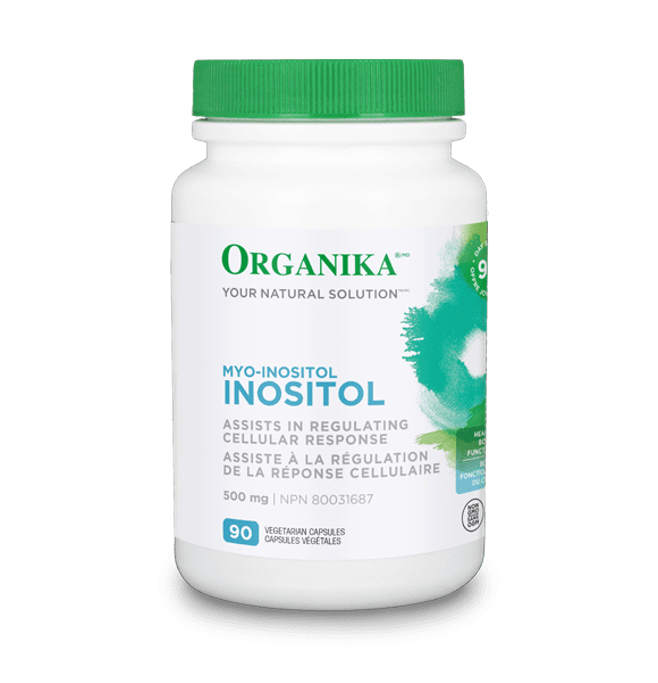 Organika Inositol (MYO-Inositol) 500mg Veggi 90 Capsules