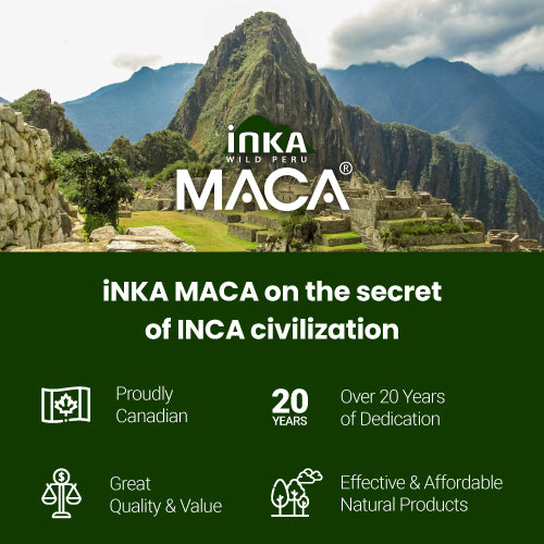 Inka Maca Black 800 mg 150 Vcaps - 3Pack