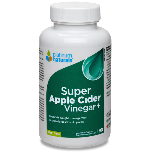 Platinum Naturals Super Apple Cider Vinegar + 90 Veggie Capsules