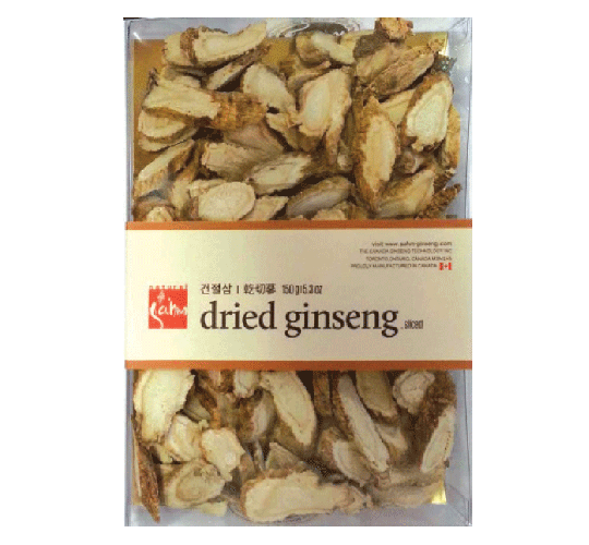 Sahm Canadian Dried Ginseng Sliced 150 g