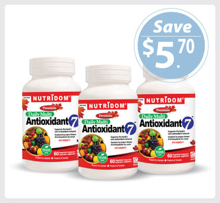 Nutridom Antioxidant 7 60 Vcaps - 3 PACK