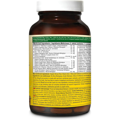 MegaFood Men Over 40 One Daily 90 Tablets