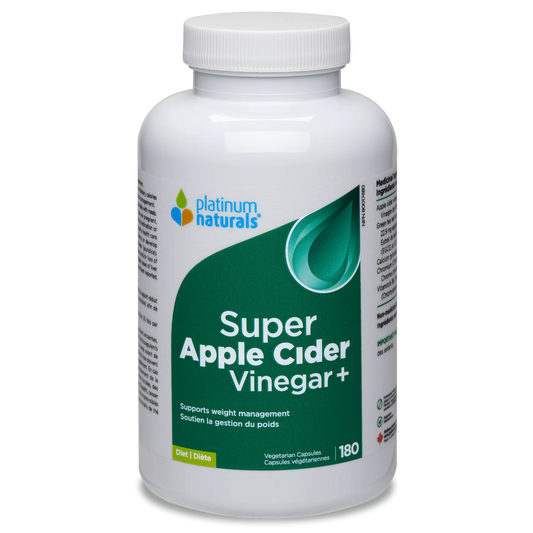 Platinum Naturals Super Apple Cider Vinegar + 180 Veggie Capsules