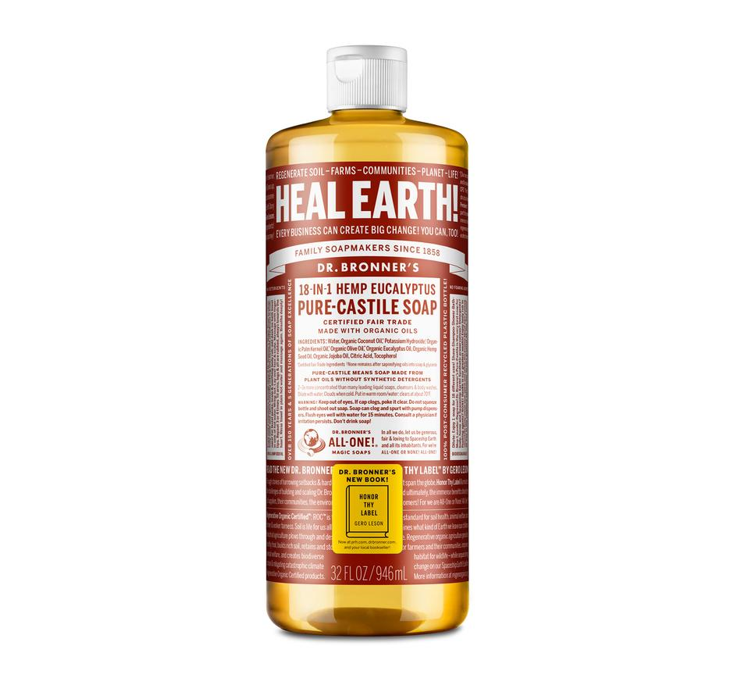 Dr. Bronner's Pure Castile Liquid Soap Eucalyptus 946ml