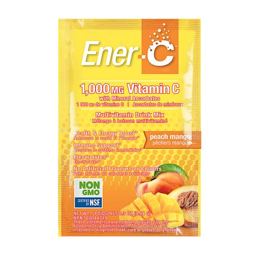 Ener-C 1,000mg Vitamin C Drink Mix - Peach & Mango 30 packs