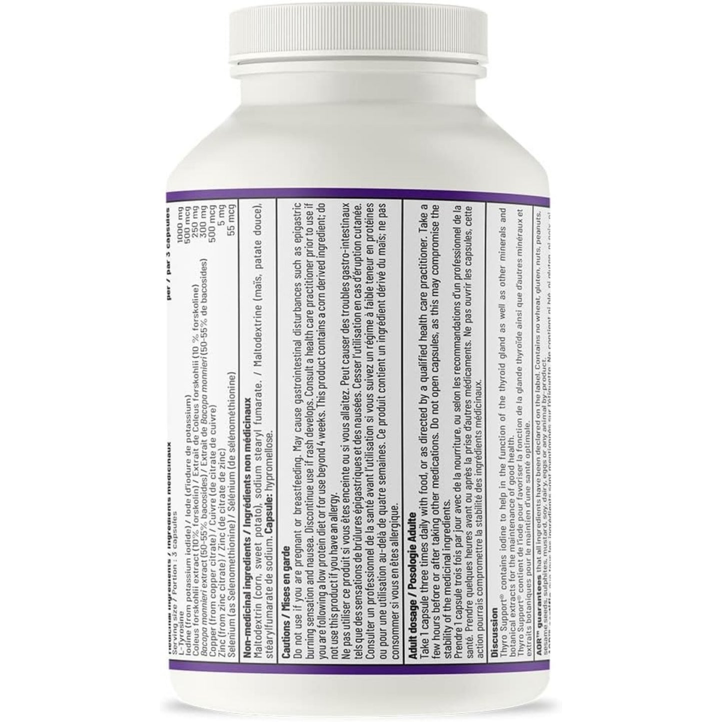 AOR Thyro Support 518mg 180 Capsules