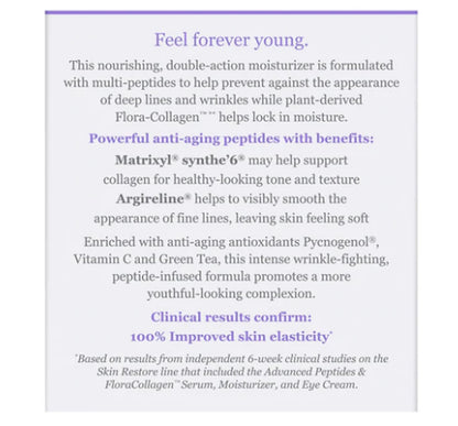 Derma E Advanced Peptides & Flora-Collagen™ Moisturizer 56g