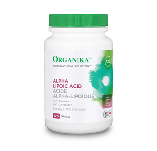 Organika Alpha Lipoic Acid 250mg 120 Capsules