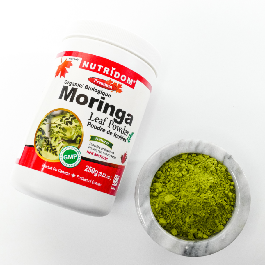 Nutridom Organic Moringa Leaf Powder, 8.82 oz (250 g)