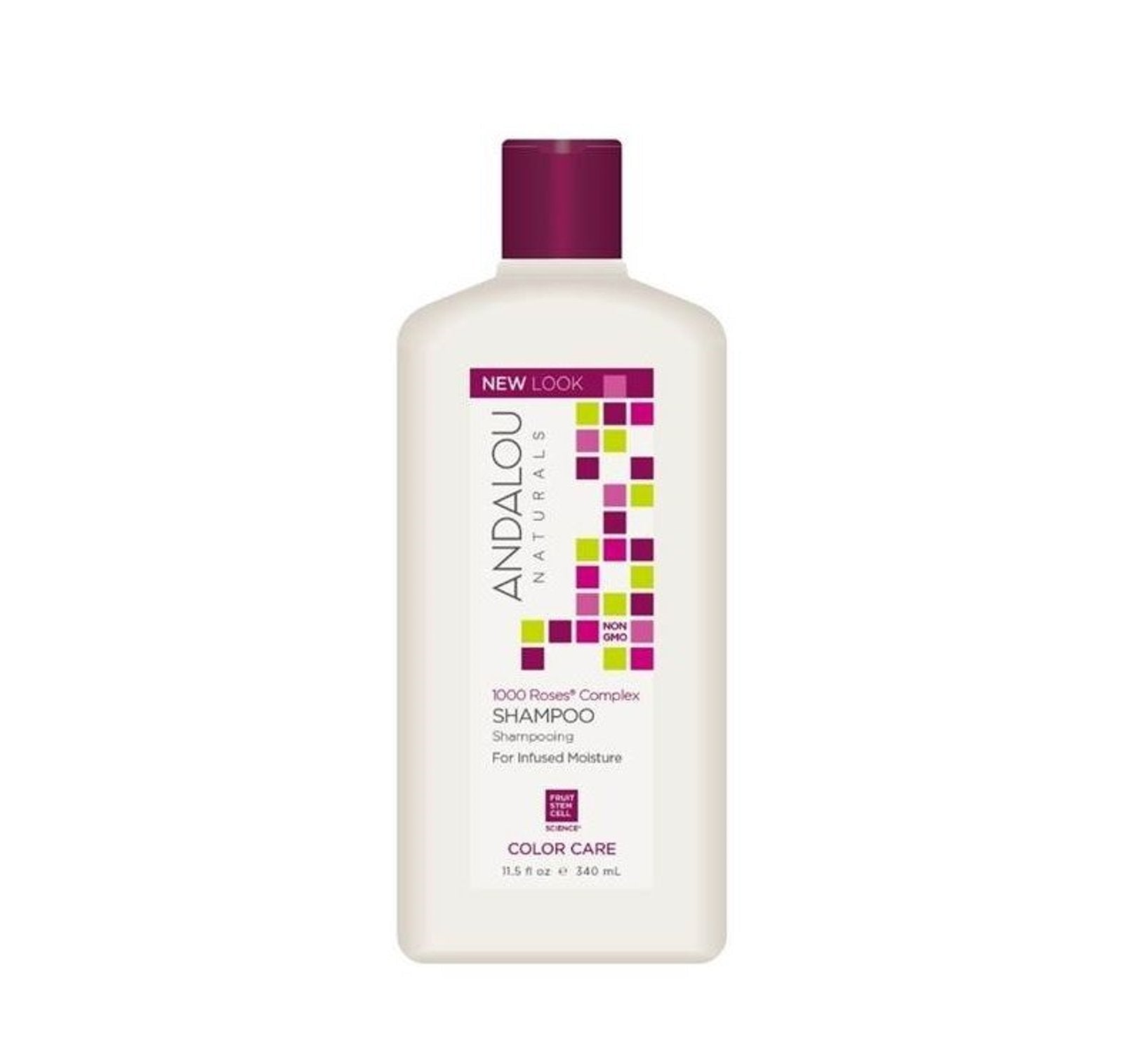 Andalou Naturals - 1000 Roses Complex Color Care Shampoo 340ml - CAFORIA.CA