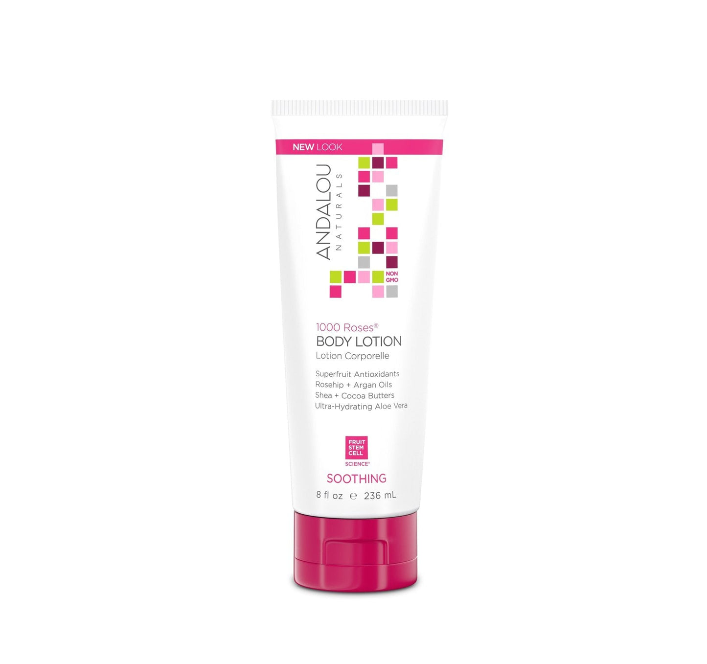 Andalou Naturals - 1000 Roses Soothing Body Lotion 236mL - CAFORIA.CA