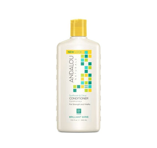 Andalou Naturals - Sunflower & Citrus Brilliant Shine Conditioner 340ml - CAFORIA.CA