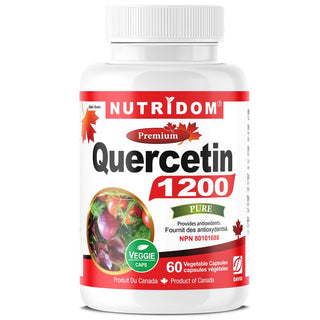 Nutridom Quercetin 600mg, 60 Veggie Capsules