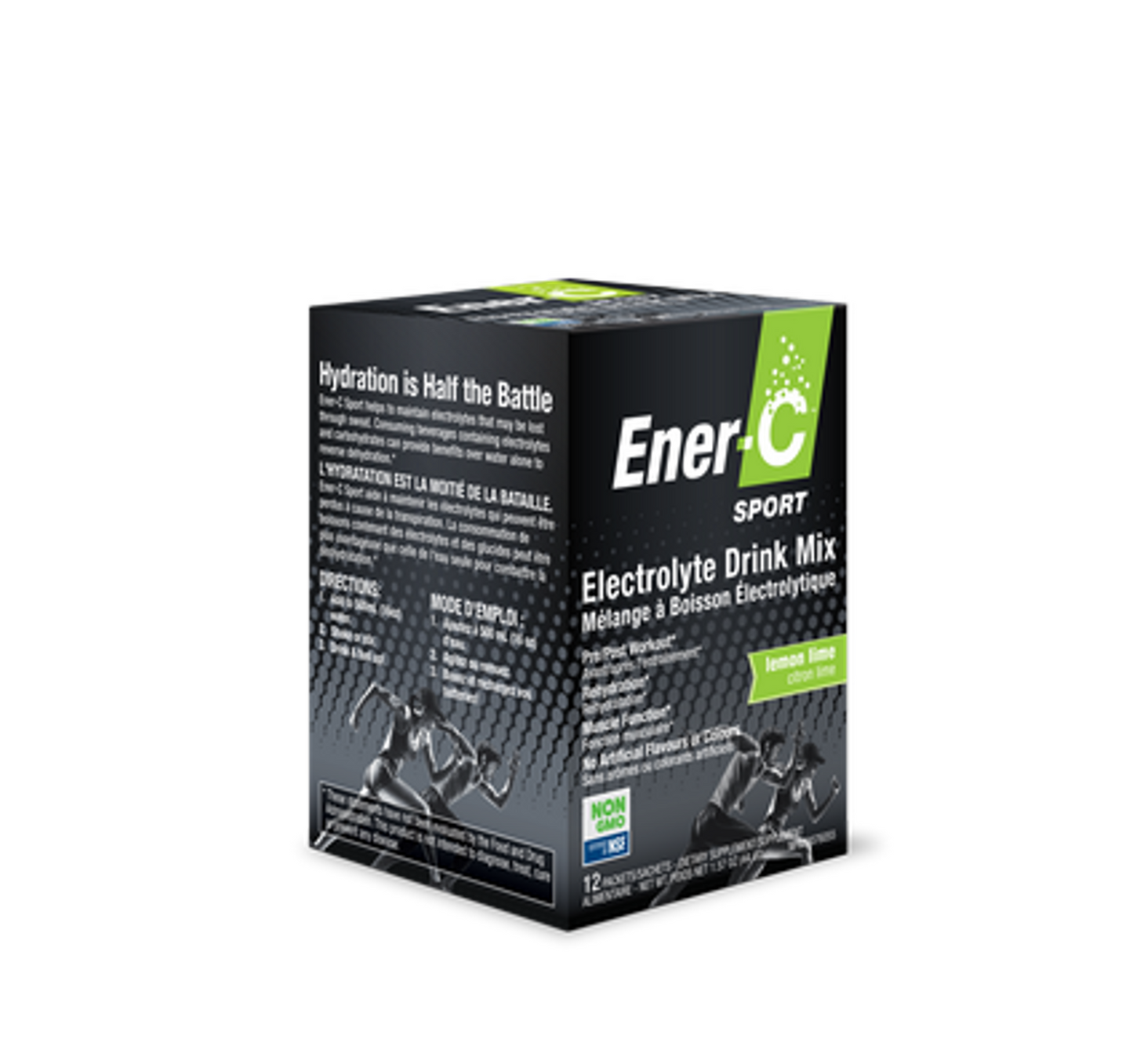 Ener-C Sport Electrolyte Drink Mix - Lemon Lime 12 packs