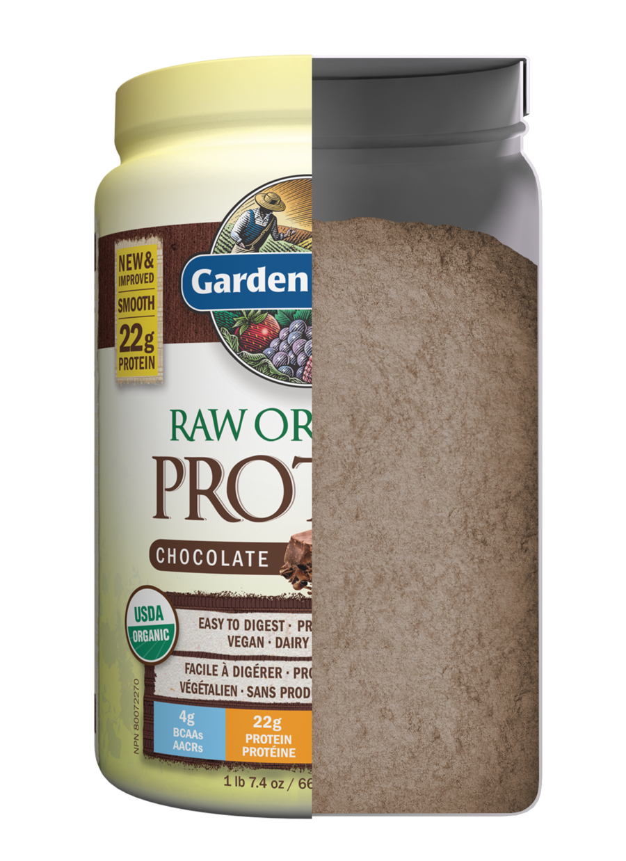 Garden of Life Raw Organic Vegan Protein Powder - Chocolate 660g