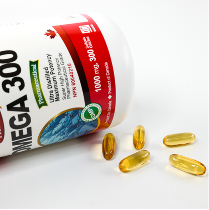 Nutridom Omega 300, Fish Oil, 1000mg, 300 Softgels