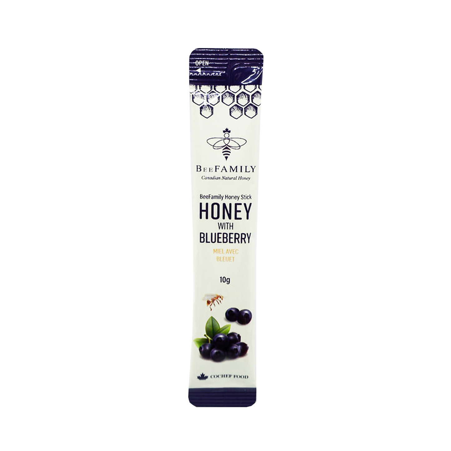 Beefamily Honey with Blueberry Sticks (10g*10)