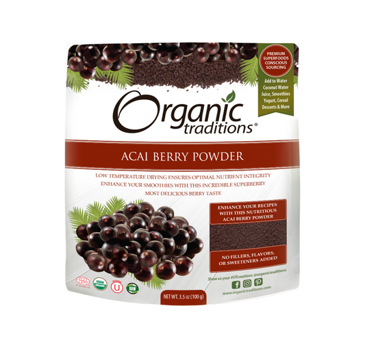 Organic Traditions Acai Berry Powder 100g