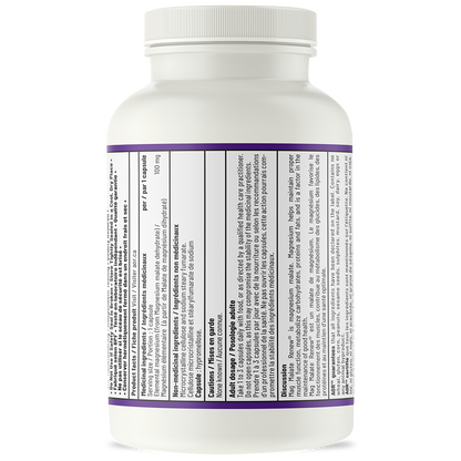 AOR Mag Malate Renew 100mg 120 Capsules