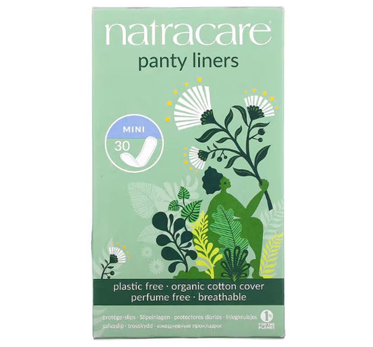 Natracare Panty Liners Mini - 30ct