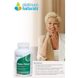 Platinum Naturals Meno-Thrive  120 Softgels