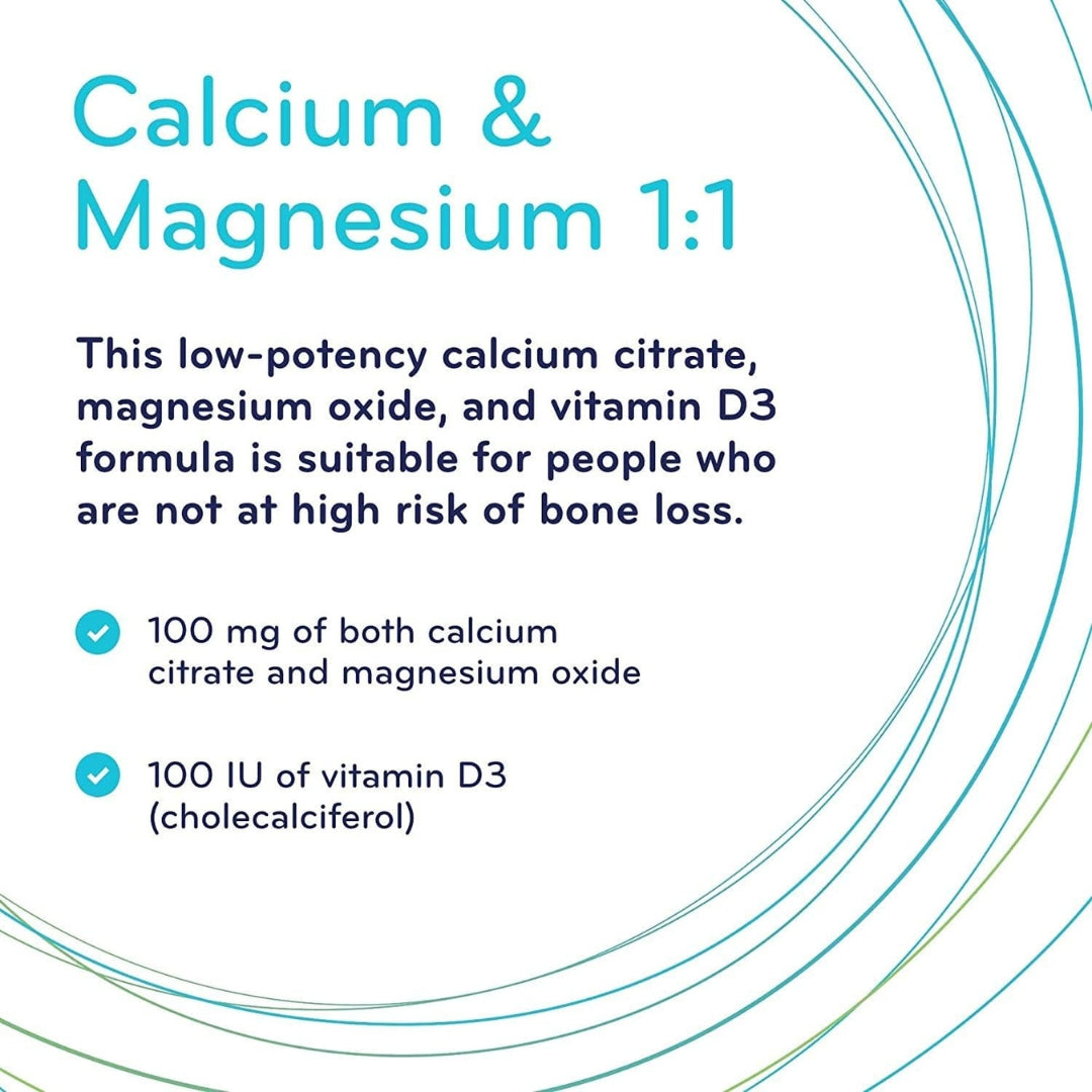 Sisu Calcium & Magnesium 1:1 300 Capsules