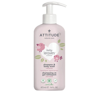 Attitude Baby Leaves Shampoo & Body Wash - Unscented 473ml