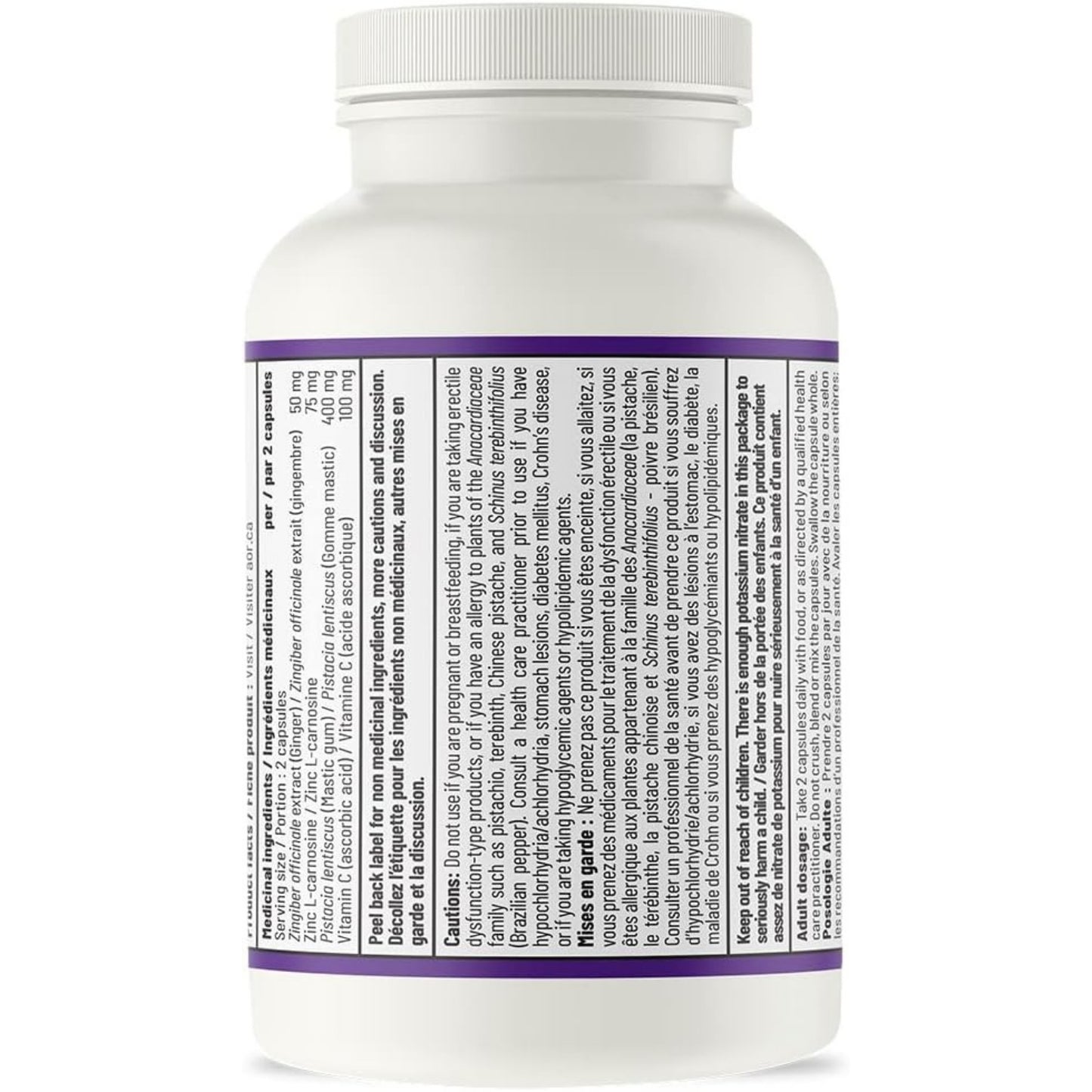 AOR Gastro Relief 312mg 60 Capsules