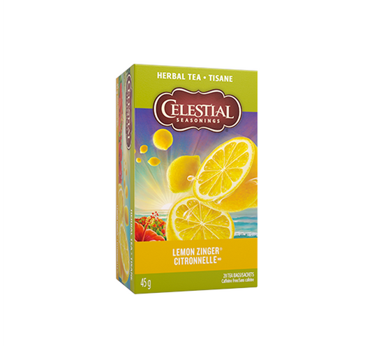 Celestial Seasoning Herbal Tea - Lemon Zinger 45g (20 Tea Bags)