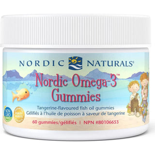 Nordic Naturals Omega-3 60 Gummies - Tangerine