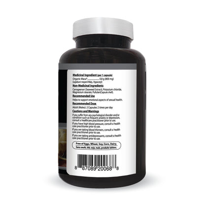 Inka Maca Black 800 mg 150 Vcaps - 3Pack