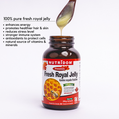 Nutridom Fresh Royal Jelly, 8.8 fl oz (250 g) - 3 PACK