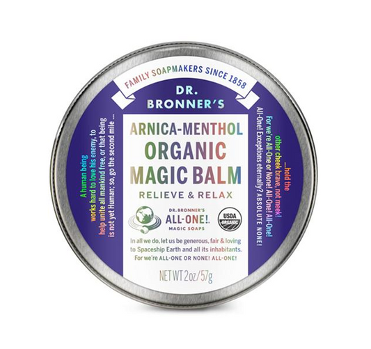 Dr. Bronner's Organic Magic Balm 2oz Arnica Menthol