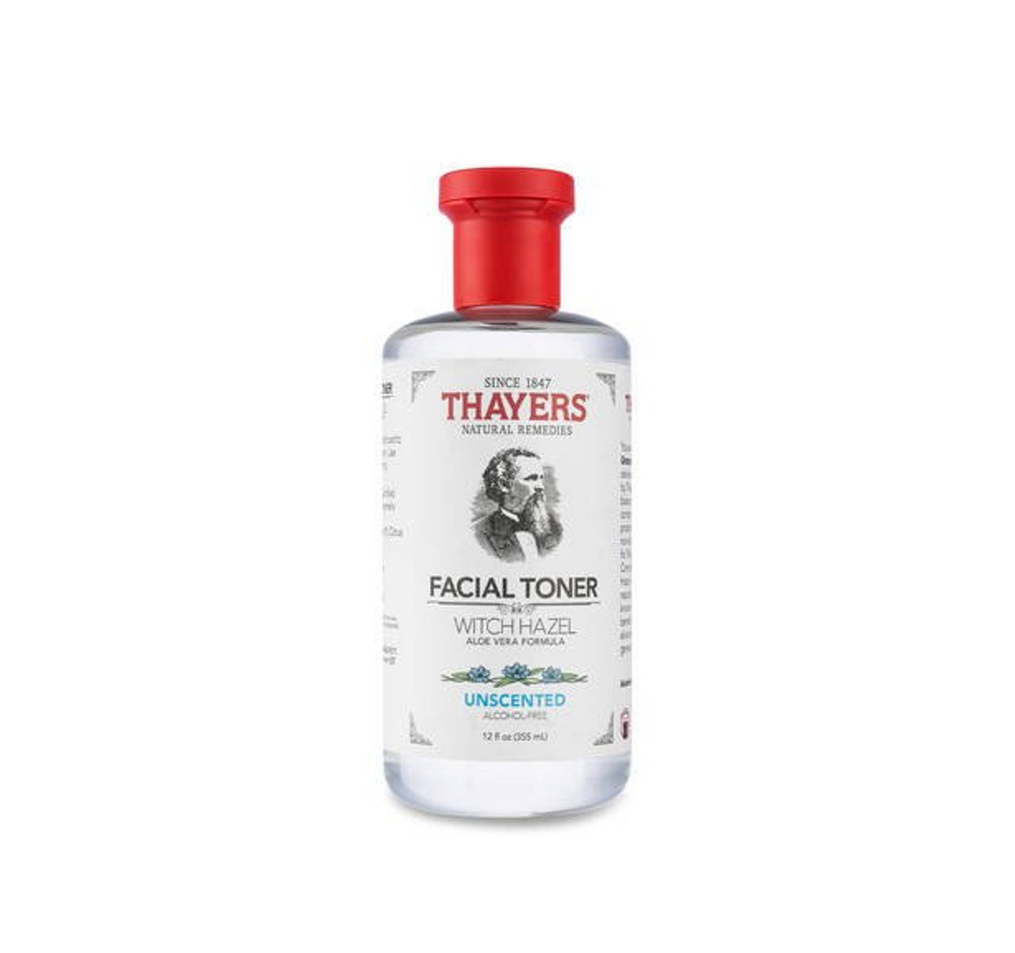 Thayers Unscented Witch Hazel with Aloe Vera Alcohol-Free Toner 355ml