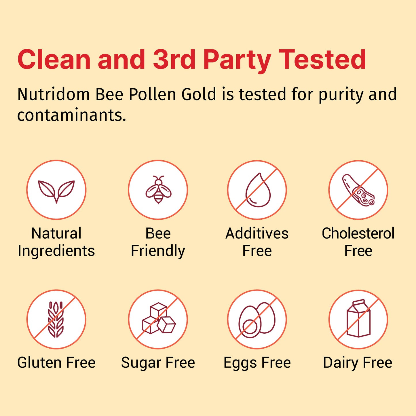 Nutridom Bee Pollen Gold, Granules, 7 oz (200 g)