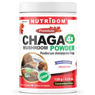 Nutridom Chaga Mushroom Concentrate Powder, 4.23 oz (120 g)