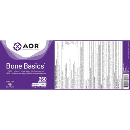 AOR Bone Basics 271mg 360 Capsules