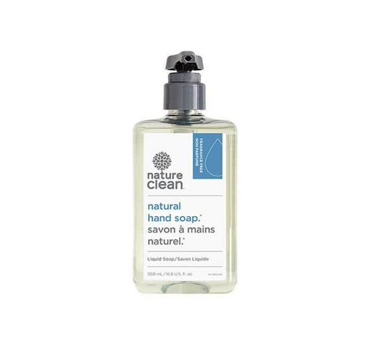 Nature Clean Liquid Hand Soap - Fragrance free 500ml