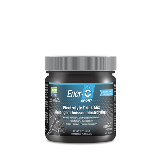 Ener-C Sport Electrolyte Drink Mix - Mixed Berry 45 servings